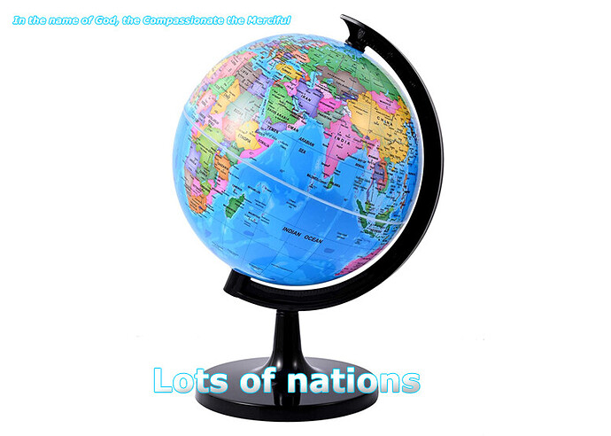 Lots of nations