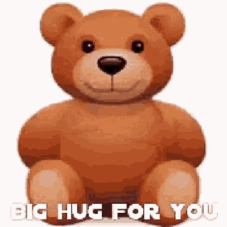 Bear giving hugs